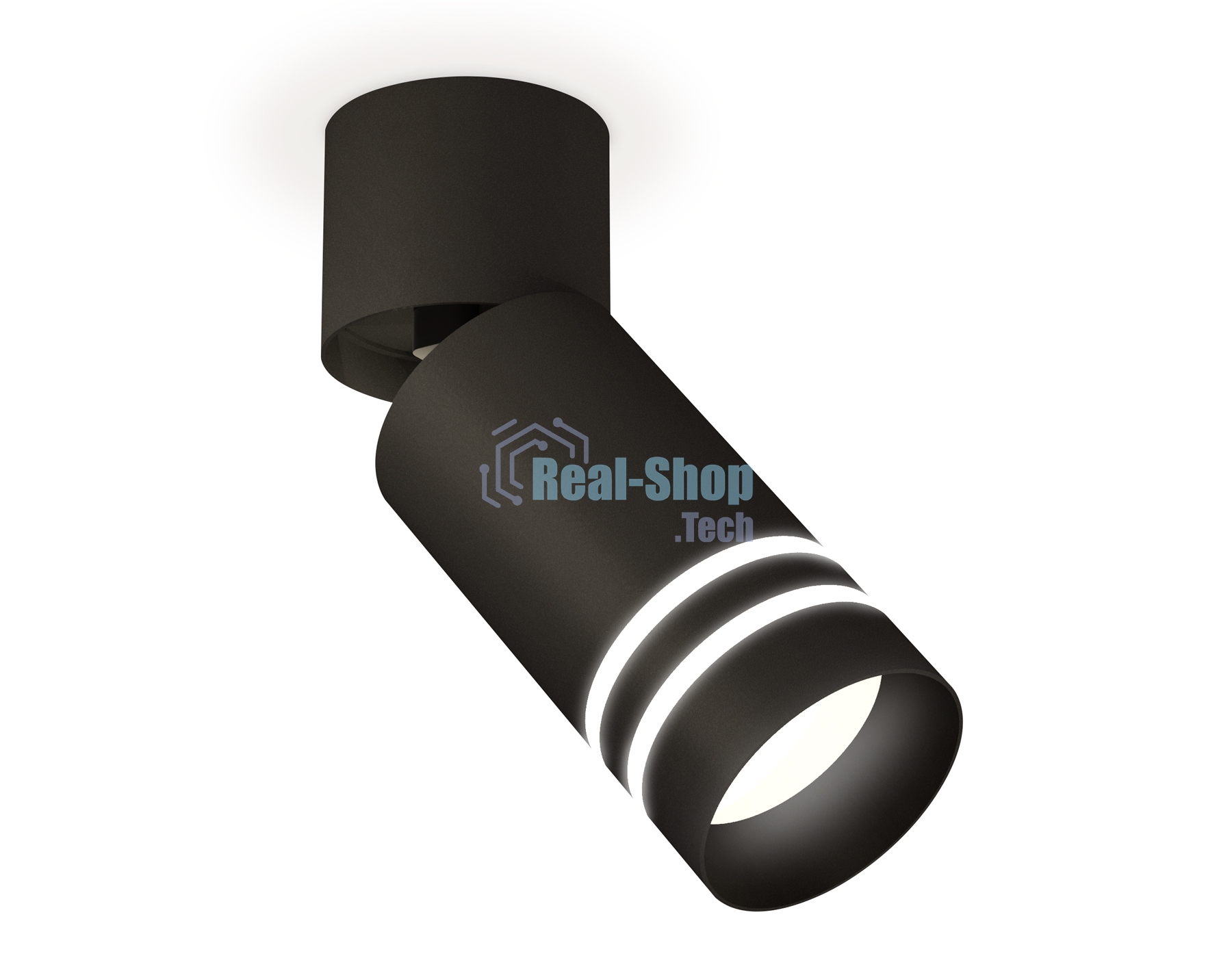 Светильник Ambrella Light XM6313086 SBK/BK/FR черный песок/черный/белый матовый MR16 GU5.3 (A2221, C6313, N6236)