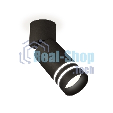 Светильник Ambrella Light XM6313086 SBK/BK/FR черный песок/черный/белый матовый MR16 GU5.3 (A2221, C6313, N6236)