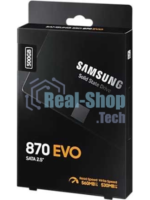 Накопитель SSD Samsung 870 EVO, 500Gb, SATA III, 2.5