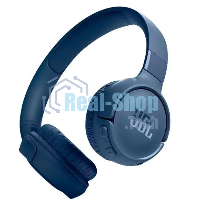 Беспроводные наушники JBL Tune 520BT синий, накладные, Bluetooth, быстрая зарядка