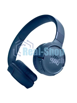 Беспроводные наушники JBL Tune 520BT синий, накладные, Bluetooth, быстрая зарядка