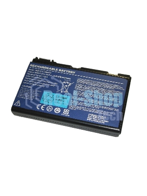 Аккумуляторная батарея для ноутбука Acer TravelMate TM00741 7520 11.1V 5200mAh OEM черный