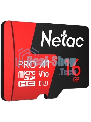 Флеш карта Netac MicroSD P500 Extreme Pro 16Gb, Retail version card only