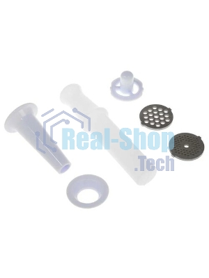Мясорубка электрическая KELLI KL-5007 красный, 2400 Вт, 3.0 кг/мин, реверс, защита от перегрузки, насадки - 2