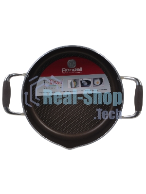 Кастрюля с/кр RDA-532 Latte (24 см 3,5 л, ручки из нержавеющей стали и силикона) Rondell