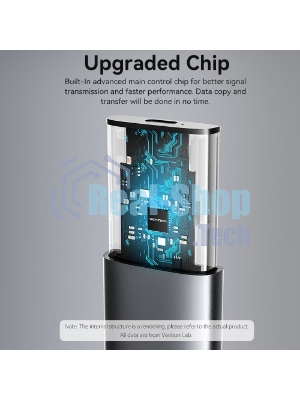 Корпус для SSD Vention USB 3.1 Gen 2-C M.2 NGFF (B-Key/B&M Key) Серый