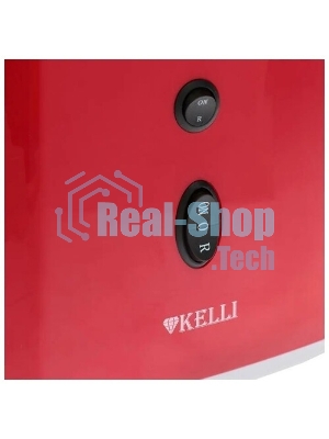 Мясорубка электрическая KELLI KL-5007 красный, 2400 Вт, 3.0 кг/мин, реверс, защита от перегрузки, насадки - 2