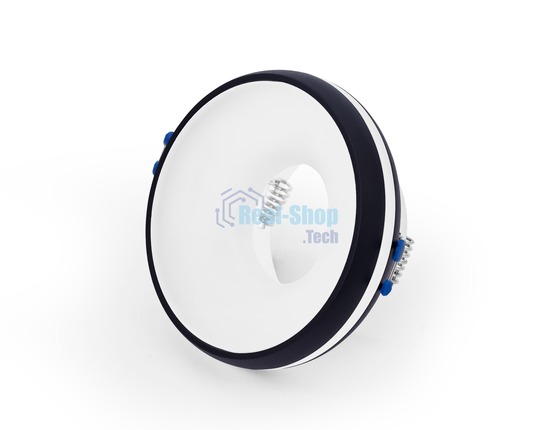 Светильник Ambrella light TN3322 SBK/FR черный песок/белый матовый GU5.3 D95*40