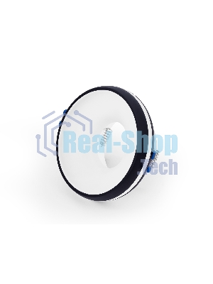 Светильник Ambrella light TN3322 SBK/FR черный песок/белый матовый GU5.3 D95*40