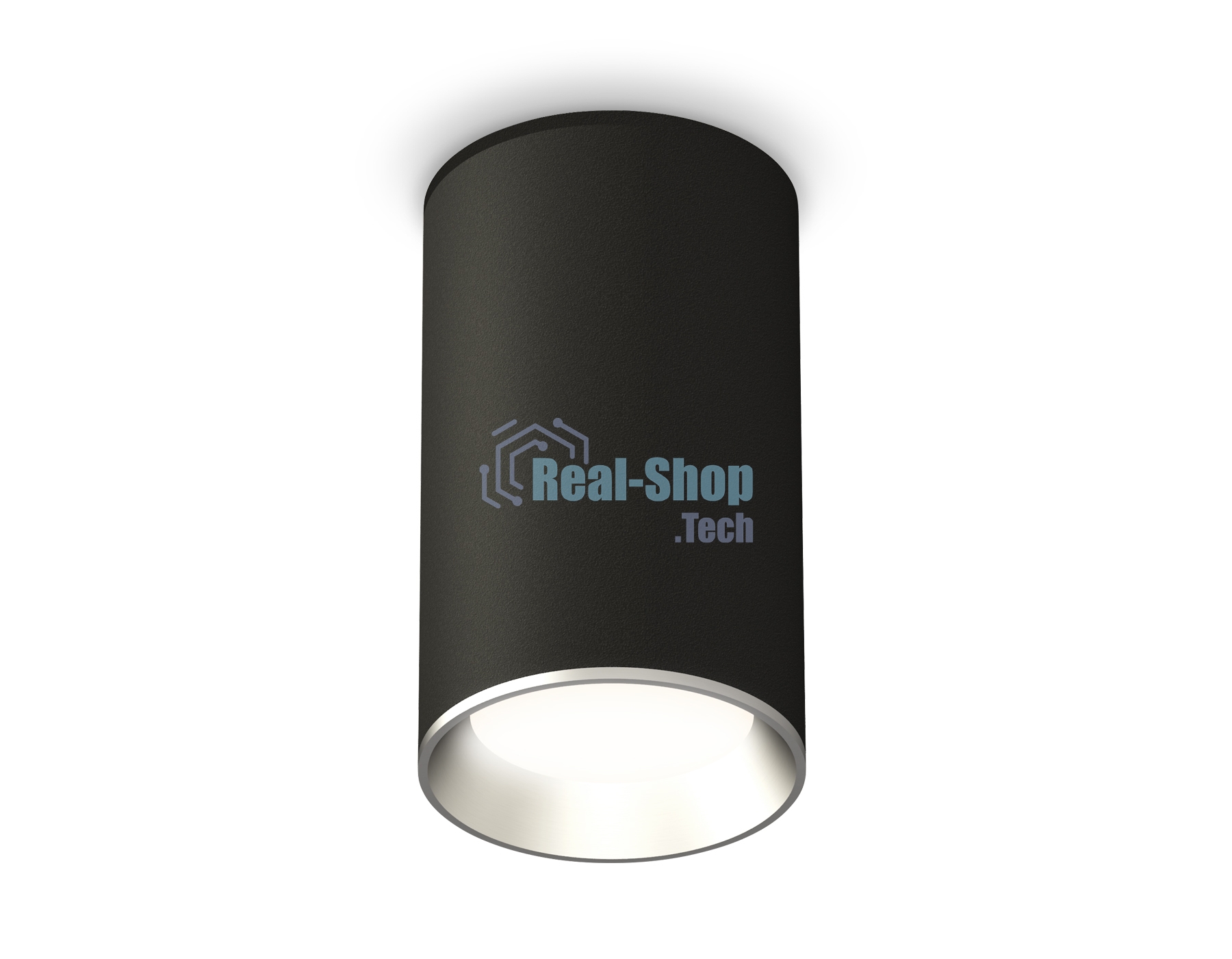 Светильник Ambrella Light XS6323003 SBK/PSL черный песок/серебро полированное MR16 GU5.3 (C6323, N6104)