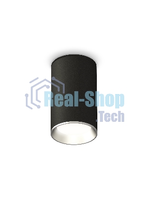 Светильник Ambrella Light XS6323003 SBK/PSL черный песок/серебро полированное MR16 GU5.3 (C6323, N6104)