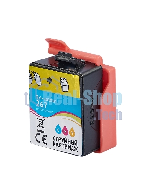 Картридж струйный Sakura C13T26704010 (267 Colour) для Epson, триколор, 11,4 мл., 200 к.