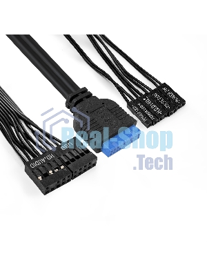 Компьютерный корпус Minitower ExeGate EX291144RUS BAA-105U2-01 (mATX, без БП, 2*USB+2*USB 3.0, аудио, черный)