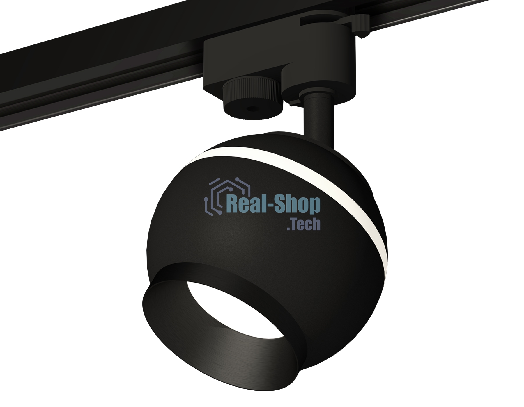 Светильник Ambrella light XT1102002 SBK/PBK черный песок/черный полированный GU5.3 LED 3W 4200K (A2521, C1102, N7031)
