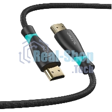 Кабель аудио-видео HDMI (m)/HDMI (m) 5м. позолоченные контакты черный (00117502) Кабель аудио-видео HDMI (m)/HDMI (m) 5м. позолоченные контакты черный (00117502)