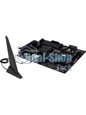 Материнская плата ASUS TUF GAMING B550-PLUS WIFI II, AM4, AMD B550, 4xDDR4, 6xSATA, 2xM.2, 1xPCI-E 3.0 x16, 1xPCI-E 4.0 x16, 3xPCI-E x1, 1xDP, 1xHDMI, 1x 2.5Gb LAN, 2xUSB-A 3.2 Gen 1, 1xUSB-A 3.2 Gen 2, 1xUSB-C 3.2 Gen 2, 3x3.5 мм, 7.1, ATX