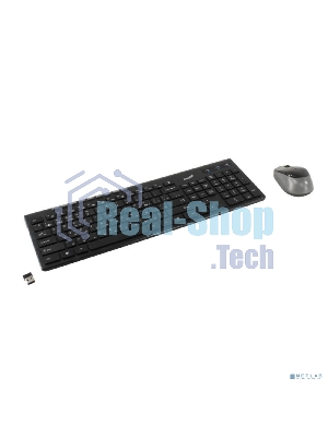 Комплект клавиатура+мышь Genius SlimStar 8230 беспроводной, USB + Bluetooth, 1000 DPI, чёрный
