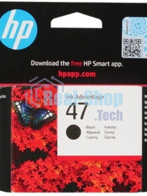 Картридж струйный HP 47 6ZD21AE черный (1300 стр.) (2мл) для HP DJ IA Ultra 4828