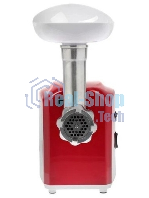 Мясорубка электрическая KELLI KL-5007 красный, 2400 Вт, 3.0 кг/мин, реверс, защита от перегрузки, насадки - 2