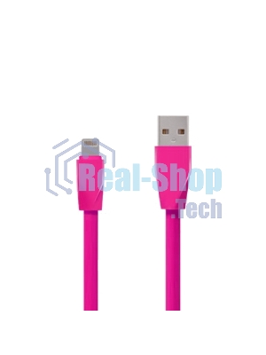 Кабель USB ACD-Life Lightning - USB-A TPE, 1м, маджента