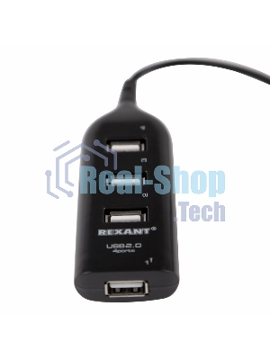 Разветвитель USB 2.0 Rexant на 4 порта