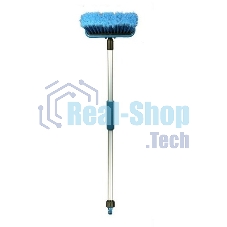 Щетка BLACK&BLUE ВВ601 для мытья алюминиевая проточная ручка, 69 см 39791