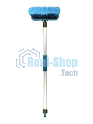 Щетка BLACK&BLUE ВВ601 для мытья алюминиевая проточная ручка, 69 см 39791