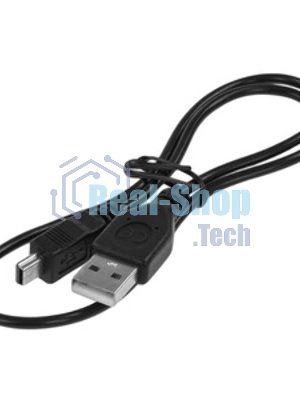 Кабель Гарнизон USB 2.0, AM/miniBM 5P, 0.5м, пакет (GCC-USB2-AM5P-0.5M)