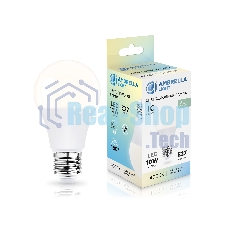 Лампа светодиодная 601004 LED A60 10W IC E27 4000K 175-265V