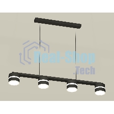 Светильник Ambrella light XB9152203/4 SBK/FR черный песок/белый матовый GX53 (C9152, N8445)