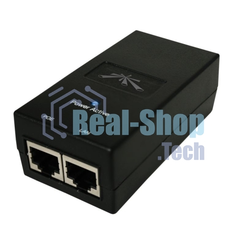 Сетевое оборудование UBIQUITI POE-15-12W(EU) блок питания с PoE, 220 VAC -> 15VDC, 0,8A - для абонентов