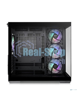 Компьютерный корпус Thermaltake View 380 TG ARGb черный без БП ATX 6x120мм 2x140мм 1x200мм 2xUSB3.0 audio bott PSU