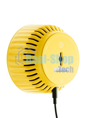 Умная колонка Sber SberBoom Mini, 5Вт, 1.0, мультирум, стереопара, детектор шума, световая индикация, Wi-Fi, Bluetooth 5.0, Салют, желтый