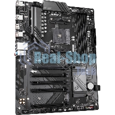 Материнская плата Gigabyte B550 EAGLE, AM4, AMD B550, 4xDDR4, 4xSATA, 2xM.2, 1xPCIe 4.0 x16, 4xPCIe 3.0 x16, 1xHDMI, 1x 1Gb LAN, 1xUSB-C 3.2 Gen 1, 1xUSB-A 3.2 Gen 2, 2xUSB-A 3.2 Gen 1, 4xUSB-A 2.0, 3x3.5 мм, 7.1, ATX