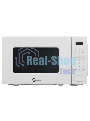 Микроволновая печь Midea EM720C2PR-W белый, 20 л, 700 Вт, переключатели - сенсор