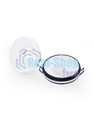 Светильник Ambrella light TN3322 SBK/FR черный песок/белый матовый GU5.3 D95*40