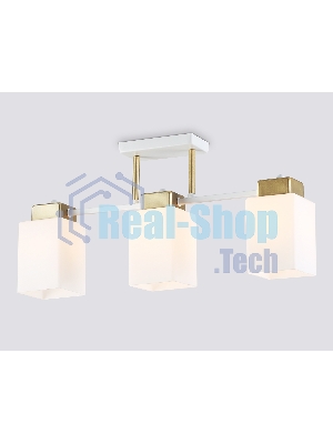 Светильник Ambrella light TR303045/3 WH/GD белый/золото E27/3 max 60W 540*100*270