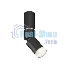 Светильник Ambrella Light XM6313105 SBK/FR/CL черный песок/белый матовый/прозрачный MR16 GU5.3