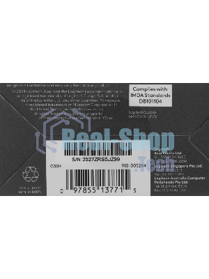 Мышь беспроводная Logitech G304 Lightspeed черный, 12000 dpi, радиоканал, USB, кнопки - 6