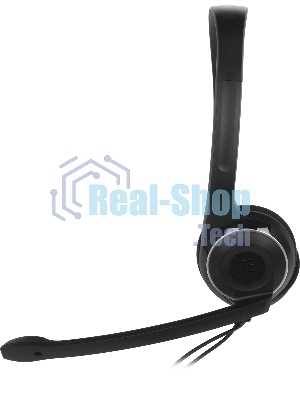 Гарнитура EPOS PC 8 чёрный, проводная, USB, подвижный микрофон, выключение микрофона