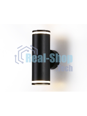 Настенный светильник FW2489/2 BK черный GU10/2 max 12W 170*55*95