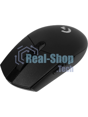 Мышь беспроводная Logitech G304 Lightspeed черный, 12000 dpi, радиоканал, USB, кнопки - 6