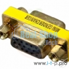 Переходник Rexant гн.VGA - гн.VGA GOLD