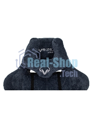 Кресло Бюрократ VIKING KNIGHT LT27 FABRIC синий, ткань, 120 кг, механизм качания