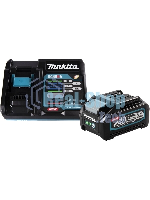 Батарея аккумуляторная Makita BL4040 40В 4Ач Li-Ion (З/У в компл.) (191J67-0)