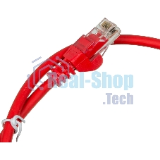 Патч-корд Lanmaster utp LAN-PC45/U5E-0.5-RD вилка RJ-45-вилка RJ-45 кат.5е 0.5м красный LSZH (уп.:1шт)