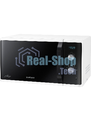 Микроволновая печь Samsung MS23K3614AW белый, 23 л, 800 Вт, переключатели - поворотный механизм