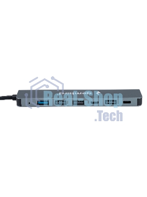 USB-концентратор Gembird UHB-C445, USB/USB Type С, USB 3.0, 4хUSB 2.0, USB Type-C, USB