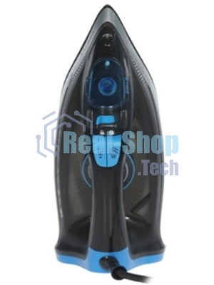 Утюг Centek CT-2315 черный/голубой, 2700 Вт, 35 г/мин, 135 г/мин, 320 мл