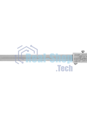 Штангенциркуль Deli DL92200C 200мм, нержавеющая сталь, метрическая/дюймовая шкала, кейс
